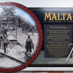 Lincoln Highway Interpretive Mural – Malta