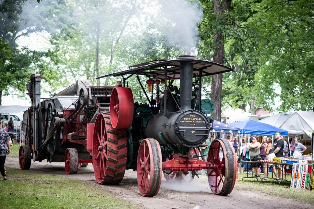 Sycamore Steam Show steam engine