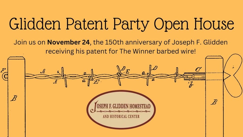 Glidden Patent Party Open House