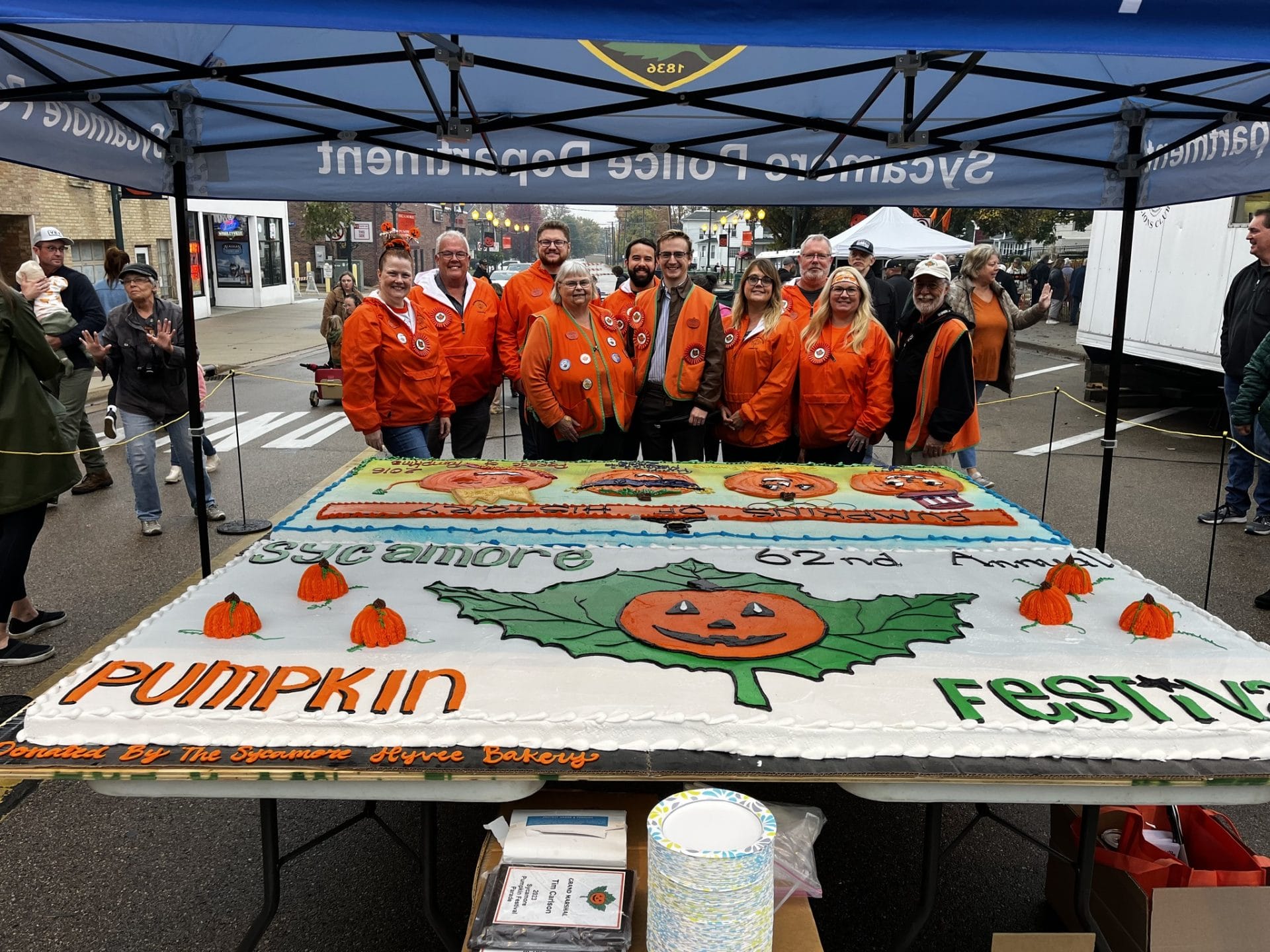 Pumpkin Fest Giant Cake