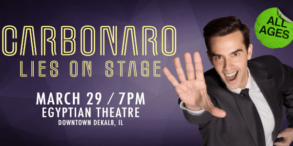 Carbonaro: Lies on Stage