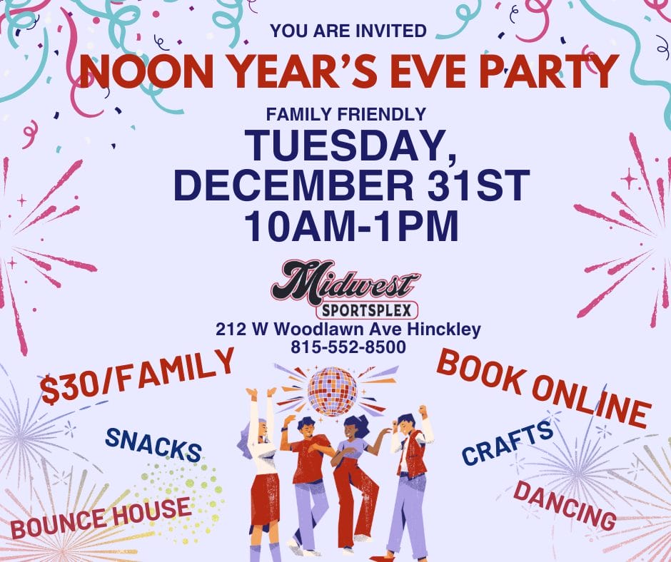 Midwest Sportsplex Noon Years Eve