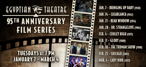 Egyptian Theatre 95th Anniversary film series schedule