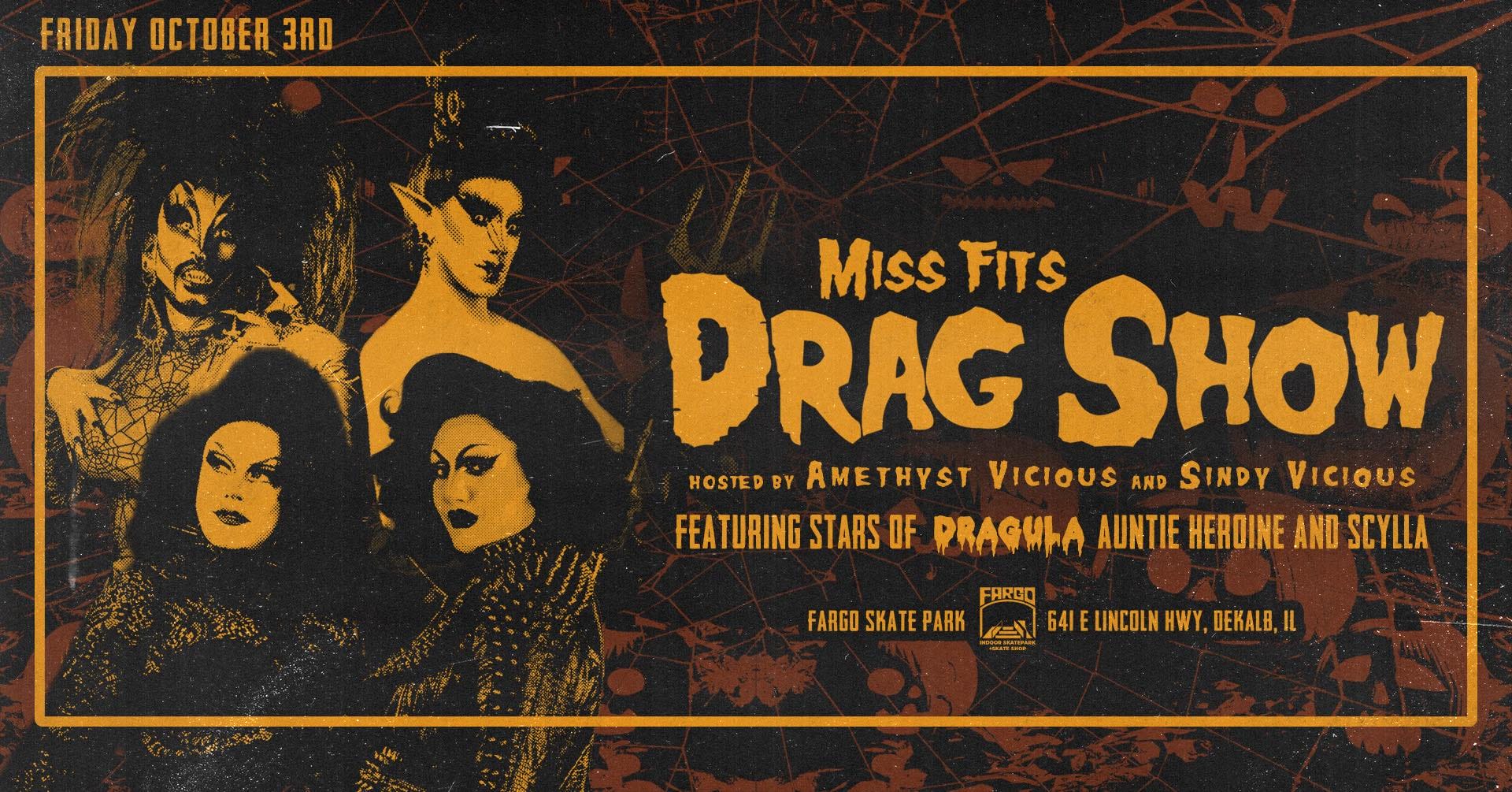 Miss Fits Drag Show Cover