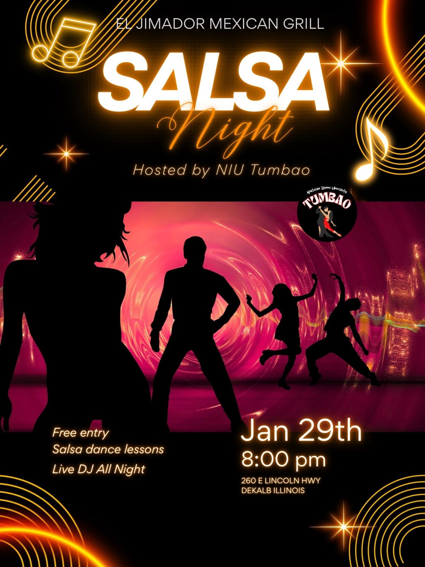 Salsa Night at El Jimador Mexican Grill
