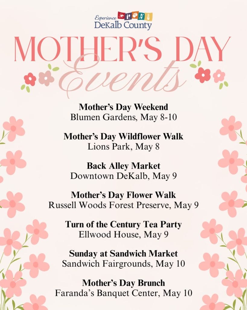 2026 Mother's Day Events in DeKalb County