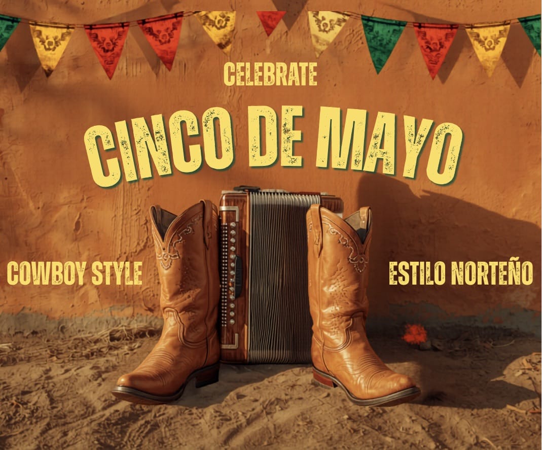 Cinco de Mayo cowboy style graphic
