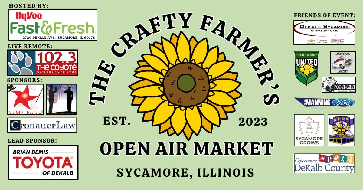 The Crafty Farmers Open Air Market 2026